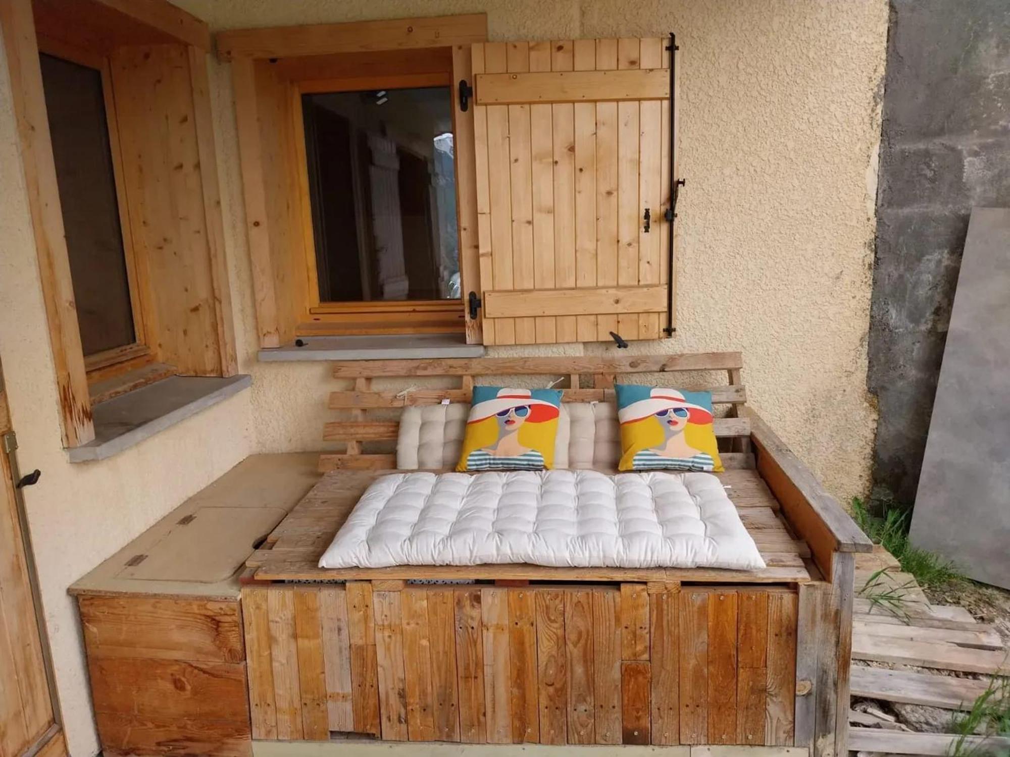 Appartement En Montagne Aux Belleville - 48 M² Terrasse Ensoleillee Planvillard Extérieur photo